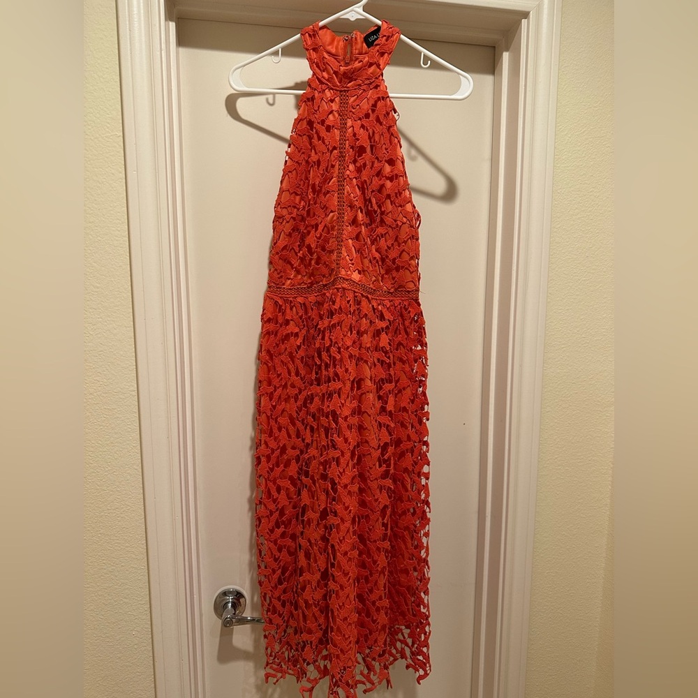 Liza Luxe semi formal midi dress - size medium